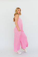 Load image into Gallery viewer, Comfy Girl Jumpsuit (pink)