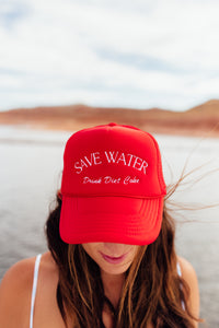 N&G ORIGINAL: Save Water (Drink Diet Coke) Trucker Hat