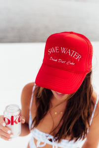 N&G ORIGINAL: Save Water (Drink Diet Coke) Trucker Hat