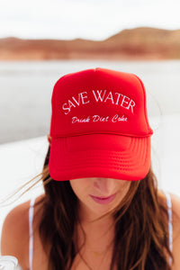 N&G ORIGINAL: Save Water (Drink Diet Coke) Trucker Hat