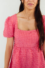 Load image into Gallery viewer, Talk About Texture Dress (Pink)