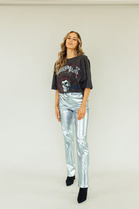 Mad for Metallic Trousers