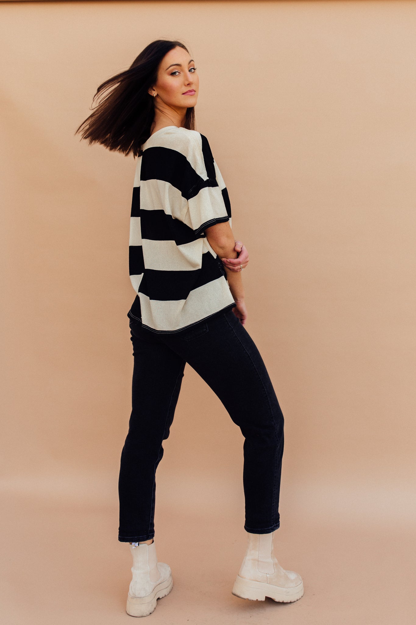 Stripe Hype Top – Ninth & Grace